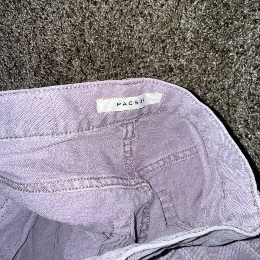 Y2K Lavender Low Rise Flare‎ Jeans Fairy Grunge Coquette Raw Hem